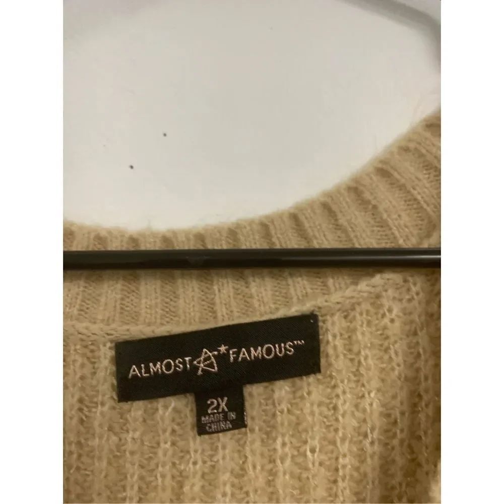 Striped Plus Size Sweater - Picture 3 of 3